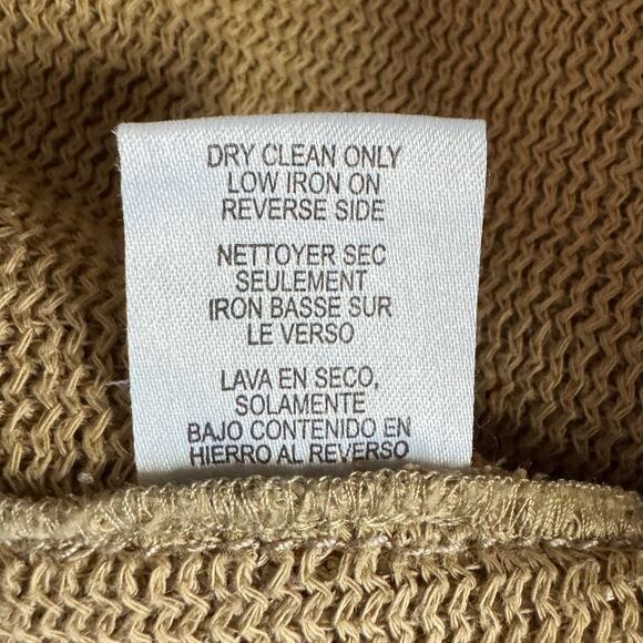 Women's Worth New York Brown Snap Front Pockets Business Casual Vest sz Medium - Picture 9 of 11